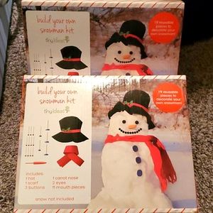 NWT Snowman Kit